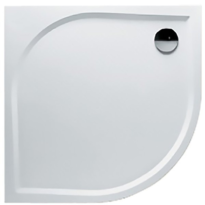 Душевой поддон из литьевого мрамора Riho Kolping DB14 90x90 R55 белый + сифон DB1400500000000