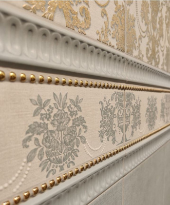 Бордюр BOA007 Борромео голубой 4*25*11 (уп\20шт), шт