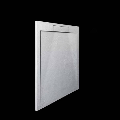 Поддон для душа из искусственного камня VST-4SRL9090W, 900*900*25, белый матовый