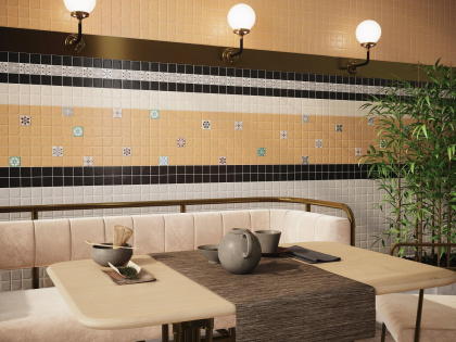 Вставка OS\C177\21052 Анвер 11 коричневый 4,85x4,85x6,9 (40 шт), шт