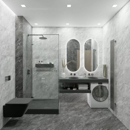 6260-0219 Керамогранит Thor_GT Светл. сер. 30x60 _ 1\46,08