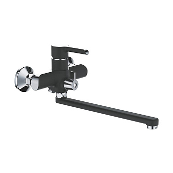 Смеситель для ванны латунь, черный S6022H