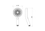 Ручной душ Select 130 3 jet AQUATEK AQ2007CR  Ручной душ Select 130 3 jet AQUATEK AQ2007CR