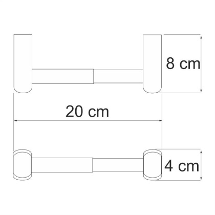 Berkel K-6822 Держатель туалетной бумаги Berkel K-6822 Держатель туалетной бумаги