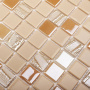Стеклянная мозаика, BEIGE, Astra