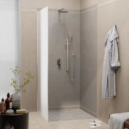 Встраиваемый смеситель FIORETTO для душа с дивертором на два потока, хром