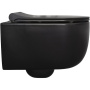 Чаша подвесного унитаза Allen Brau Priority 4.31002.31 черный матовый Чаша подвесного унитаза Allen Brau Priority 4.31002.31 черный матовый