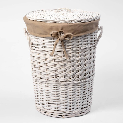 Aller WB-106-S Плетеная корзина для белья с крышкой Aller WB-106-S Плетеная корзина для белья с крышкой