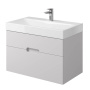 Тумба под раковину Creto Malibu 80 белая