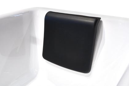 Подголовник для ванны Creto черный 1-01PB