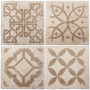 Натуральный травертин, ORNAMENT №6 10x10, Provance Натуральный травертин, ORNAMENT №6 10x10, Provance