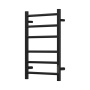 Полотенцесушитель электрический Point Аврора PN10846B П6 400x600 диммер справа, черный