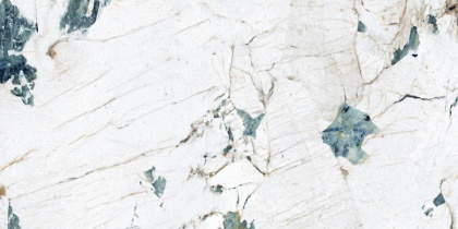 Crackstone Aqua Керамогранит бирюзовый 60х120 лаппатированный шайн