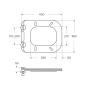 Чаша напольного унитаза BelBagno ALBANO BB120CPR Чаша напольного унитаза BelBagno ALBANO BB120CPR