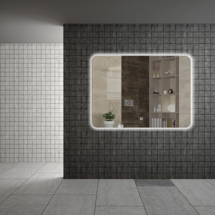 Зеркало Vallessi с круговой тыльной подсветкой 80*70, IP24 544_2 Boheme Зеркало Vallessi с круговой тыльной подсветкой 80*70, IP24 544_2 Boheme