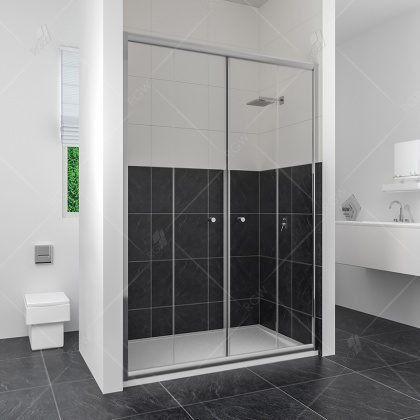 Душевая дверь в нишу RGW Classic CL-10 180 профиль Хром стекло прозрачное