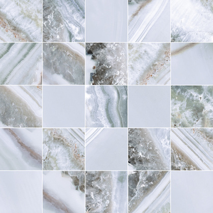 Event Декор мозаичный голубой MM34103 25х25