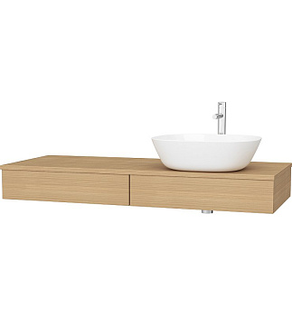 Столешница 120 см, правосторонняя, дуб