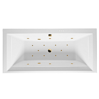 Ванна EXCELLENT Crown Grand 190x90 "RELAX" (золото)