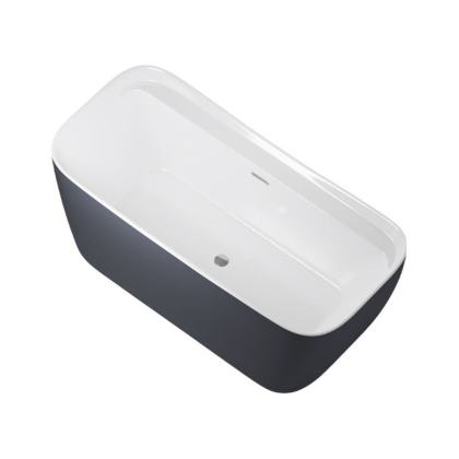 Акриловая ванна Allen Brau Priority 5 В 160x78 2.31005.21B белый матовый