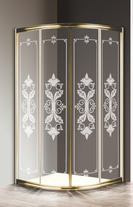 GIUBILEO-R-2-90-SCORREVOLE-CP-G Душевой уголок