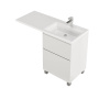 Тумба с раковиной напольная Creto Cafor White 120 правосторонняя