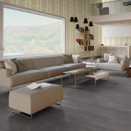 Ламинат Quick-step Perspective UF1389 Доска дуба темного старинного  (9,5 мм/32 кл/1,507м2)1380*156, м2