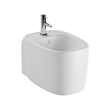 Подвесное биде VitrA Plural, цвет Матовый Белый Подвесное биде VitrA Plural, цвет Матовый Белый