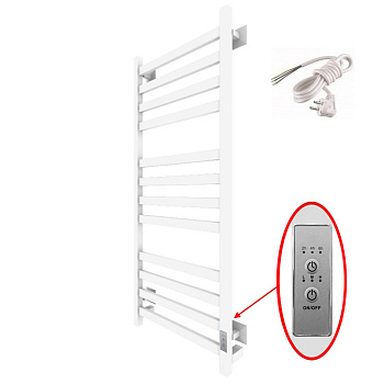 Полотенцесушитель Пэк сп 21 кв 100х50 белый ВГП