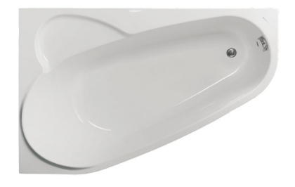 Акриловая ванна VAGNERPLAST SELENA 160x105 Left