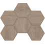 Мозаика CW02 Hexagon 25x28,5 непол.
