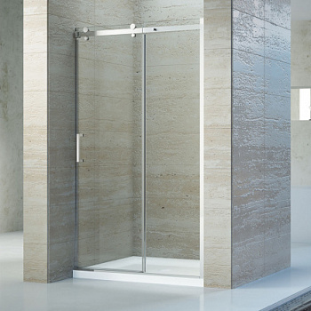 Душевая дверь RGW TO-14, 02071414-11, 140 х 195 см раздвижная, стекло прозрачное, хром