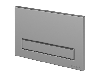 Кнопка BLICK пластик хром матовый Кнопка BLICK пластик хром матовый