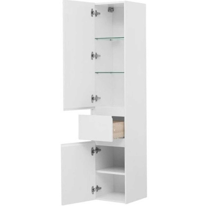 Пенал Aquanet Бруклин 35 L белый глянец