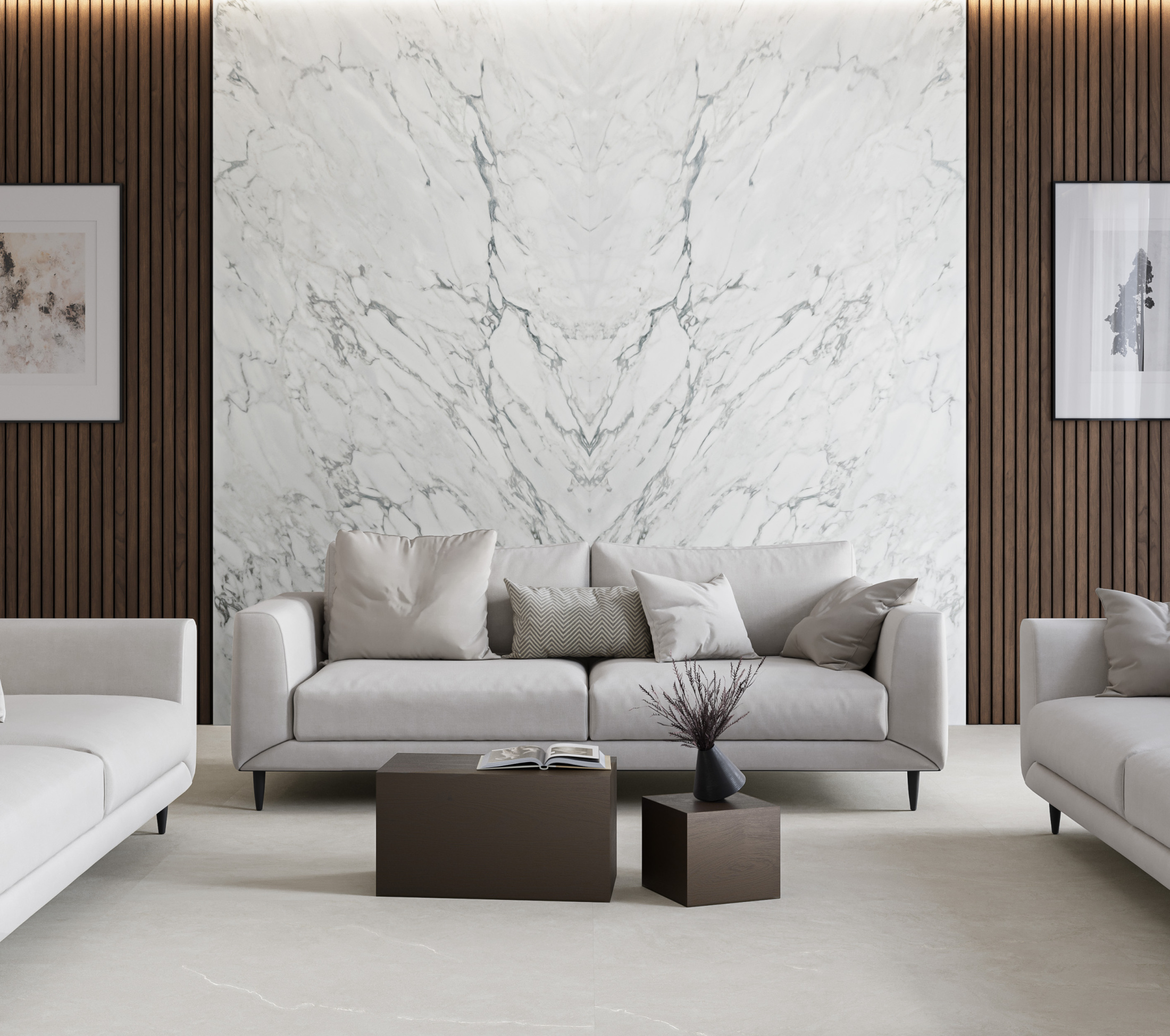 Керамогранит CALACATA GOLD 1600х3200х12мм HONED