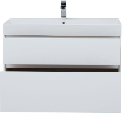 Тумба под раковину Aquanet Бруклин 100 белый