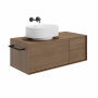 Раковина ARTBASIN Sabbia накладная 50, белая матовая SA.wb.50\WHT.M