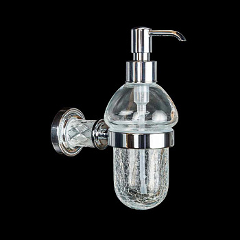 Настенный диспенсер MURANO CRYSTAL_Комплект 10912-CRST-CH Boheme