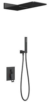 Душевая система Timo Briana SX-7139/03SM скрытого монтажа, черная матовая Душевая система Timo Briana SX-7139/03SM скрытого монтажа, черная матовая