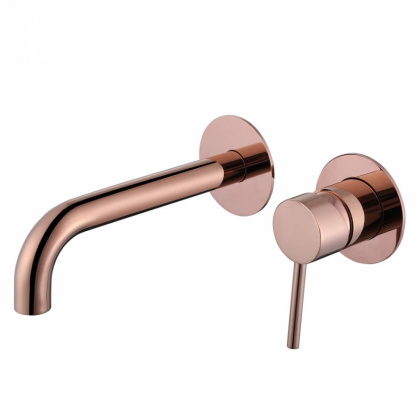Смеситель для раковины Abber Wasser Kreis AF8112RG розовое золото Смеситель для раковины Abber Wasser Kreis AF8112RG розовое золото