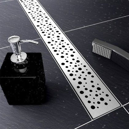 Решетка для водоотводящего желоба, нержавеющая сталь-глянец