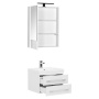 Комплект мебели для ванной Aquanet Нота 58 белый (камерино)