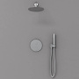 Душевой комплект VSFW-101TCH термостатический встраиваемый, двухрежимный, хром