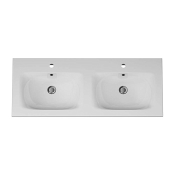 M70AWCD1202WG SPIRIT 2.0, Раковина мебельная, керамическая, 120 см, встроенная, цвет: Белый, глянец M70AWCD1202WG SPIRIT 2.0, Раковина мебельная, керамическая, 120 см, встроенная, цвет: Белый, глянец