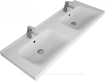 Раковина керамическая "Гармония-125 двойная" Раковина керамическая "Гармония-125 двойная"