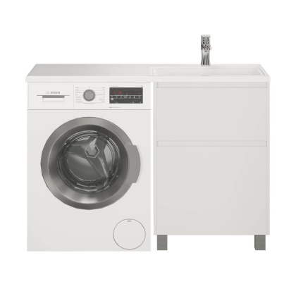 Шкаф-пенал Creto Luna 40 левый 17-PenIV40L Ivory