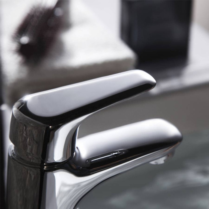 Смеситель д/раковины с гигиеническим душем EVORA, арт.33120EV