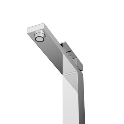 SLIDER-LC-IN-W0 Смеситель для накладной раковины однорычажный, без донного клапана, сатин SLIDER-LC-IN-W0 Смеситель для накладной раковины однорычажный, без донного клапана, сатин