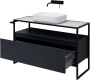 Тумба под раковину Allen Brau Priority 120 1.31004.AM антрацит матовый