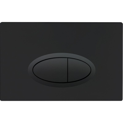 Кнопка смыва BB054NERO, чёрная матовая